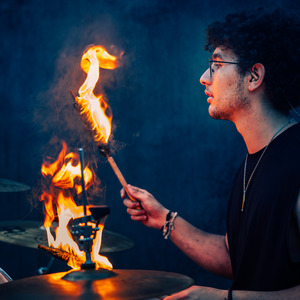 Picture of me drumming 2